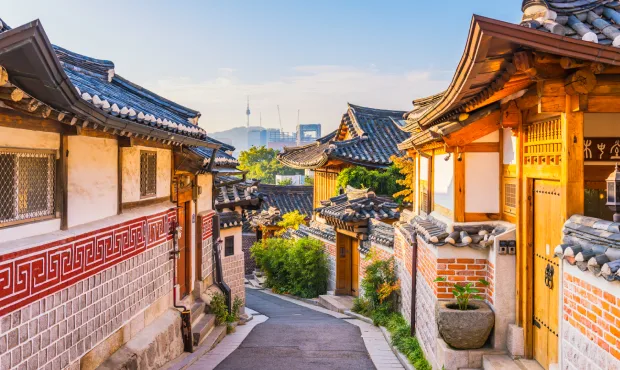 Bukchon Hanok Village in Seoul