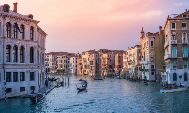 The Grand Canal in Venice