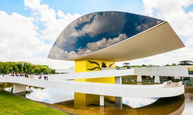 Oscar Niemeyer Museum in Curitiba