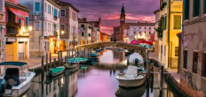 A canal in Venice